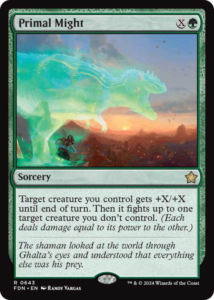 Primal Might (0643) (643) (FDN)