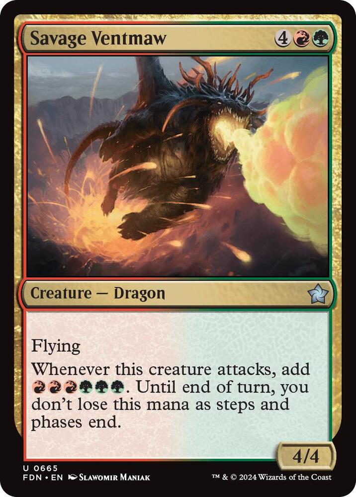 Savage Ventmaw (665) (FDN)