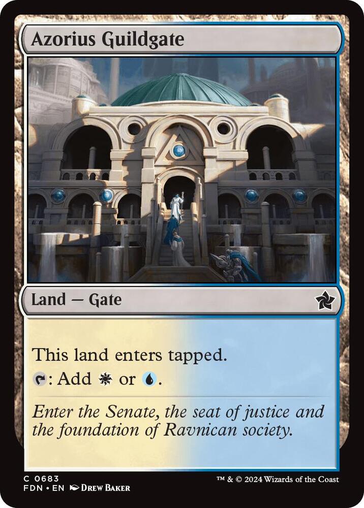 Azorius Guildgate (683) (FDN)