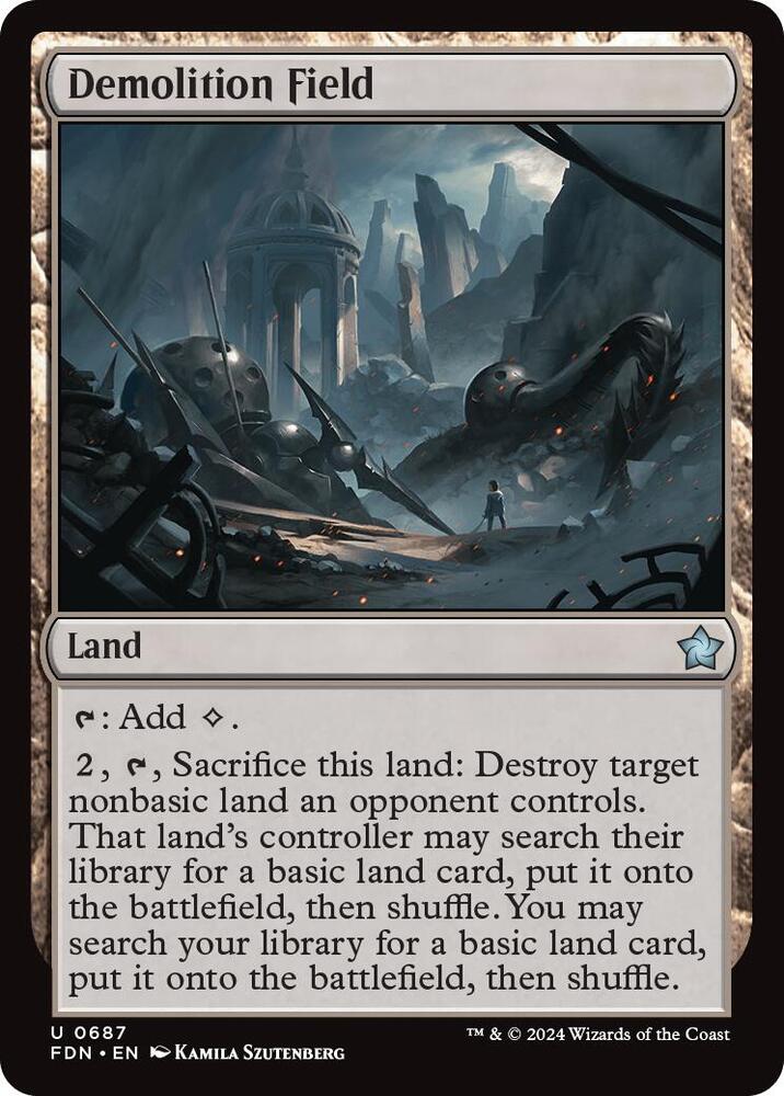 Demolition Field (687) (FDN)