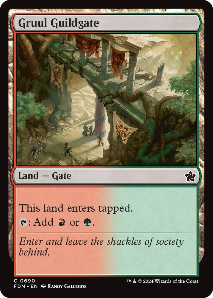 Gruul Guildgate (690) (FDN)