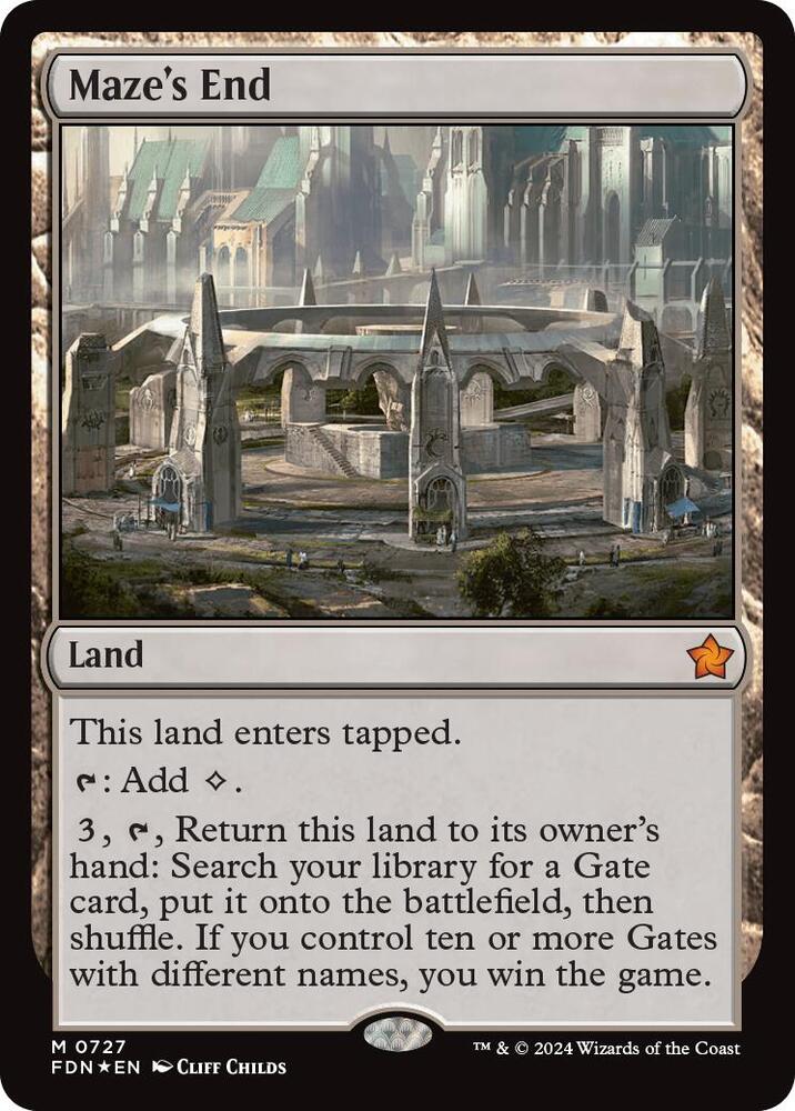 Maze's End (727) (FDN)