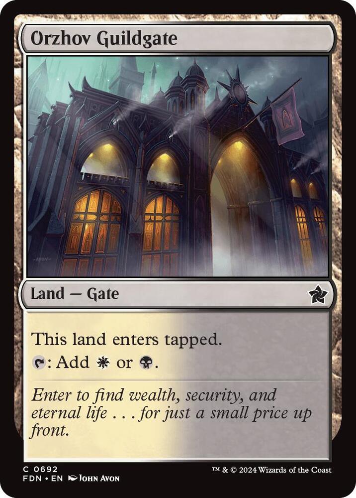Orzhov Guildgate (692) (FDN)
