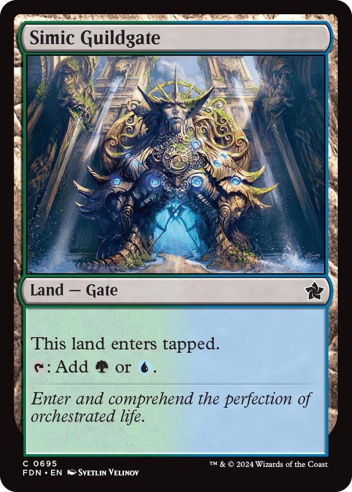Simic Guildgate (695) (FDN)