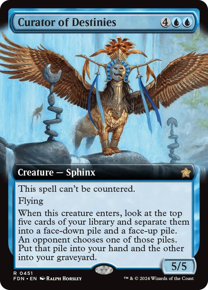 Curator of Destinies (Extended Art) (451) (FDN)