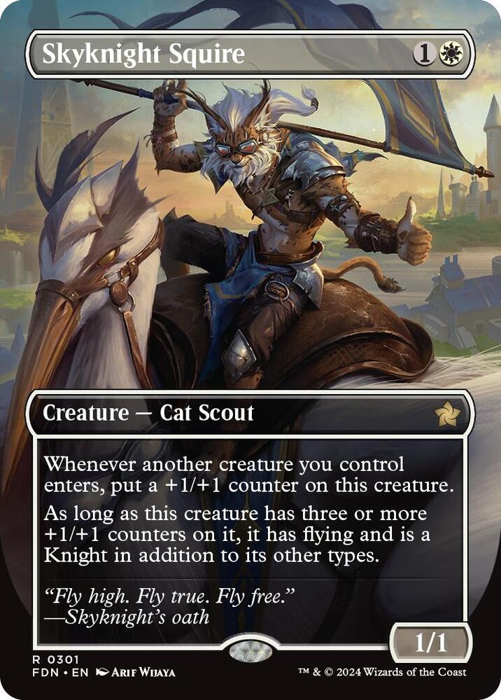 Skyknight Squire (Borderless) (301) (FDN)