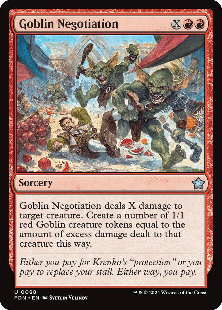 Goblin Negotiation (88) (FDN)