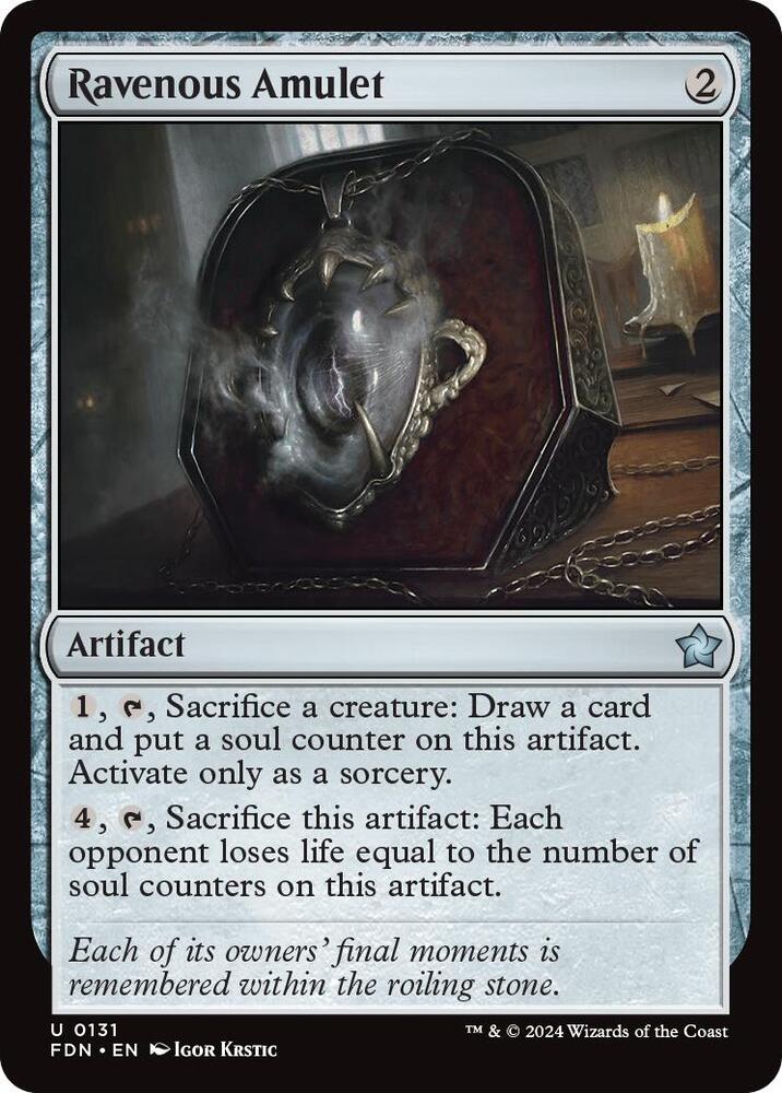 Ravenous Amulet (131) (FDN)
