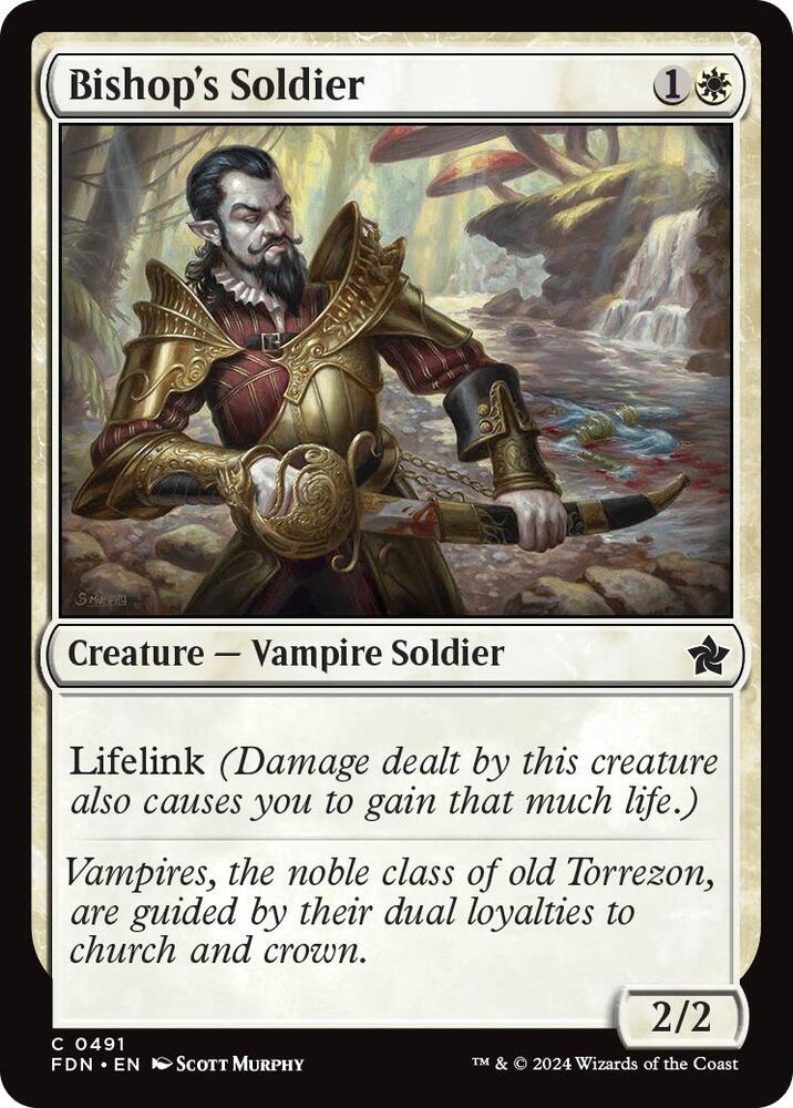 Bishop's Soldier (491) (FDN)