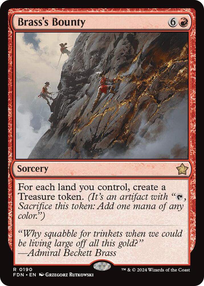 Brass's Bounty (190) (FDN)