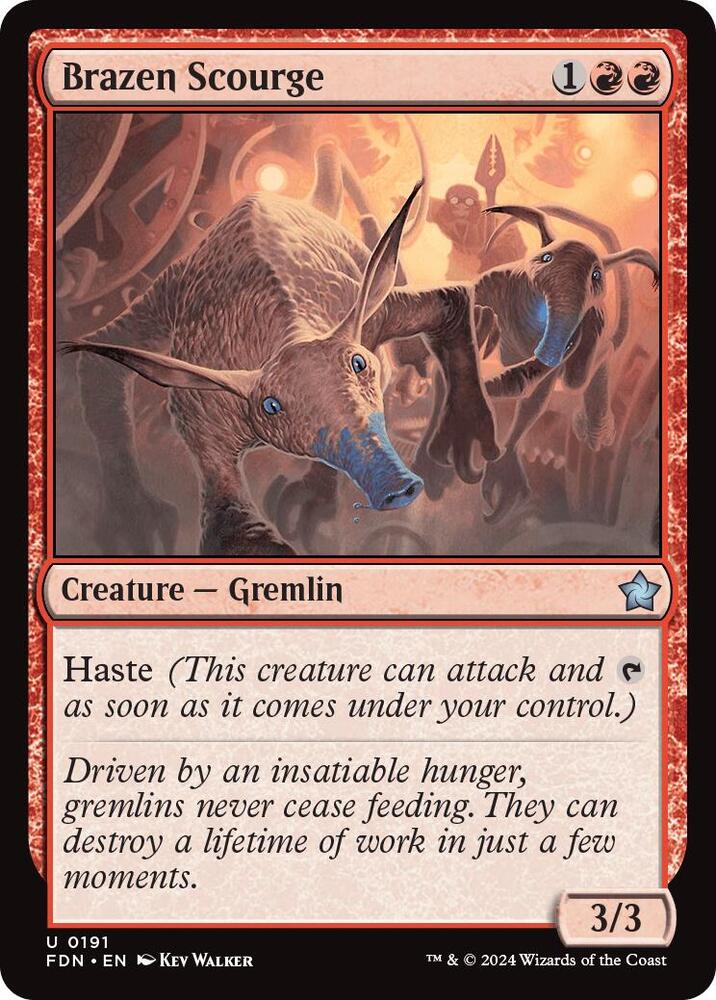 Brazen Scourge (191) (FDN)
