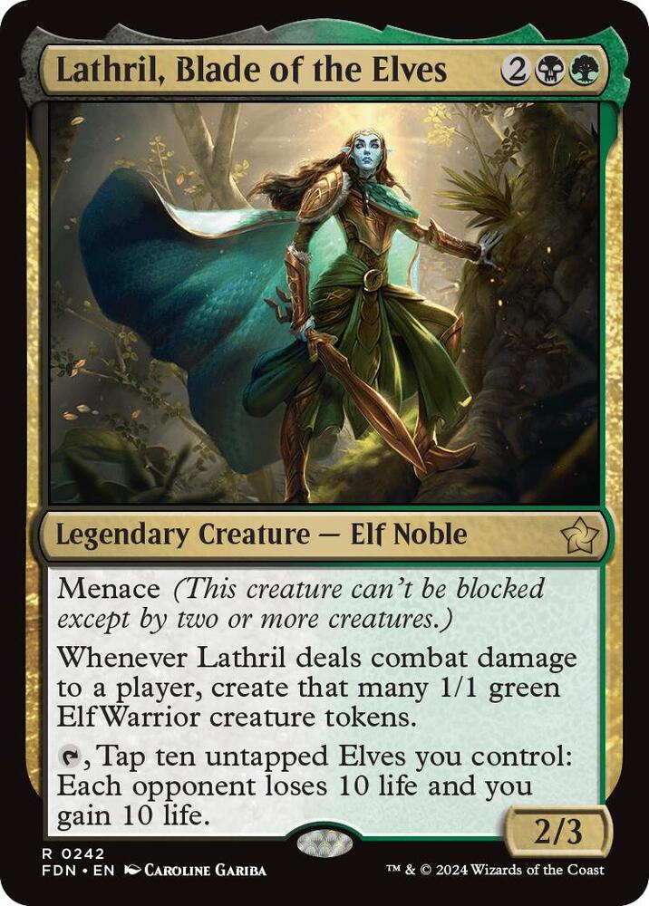 Lathril, Blade of the Elves (242) (FDN)