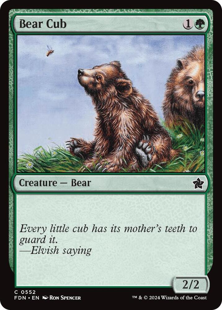 Bear Cub (552) (FDN)