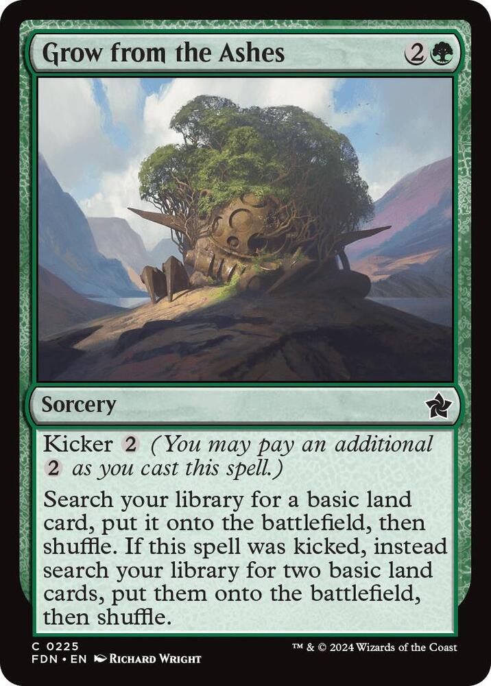 Grow from the Ashes (225) (FDN)