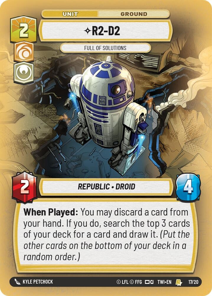 R2-D2 - Full of Solutions (17/20) (TWI-WPP)