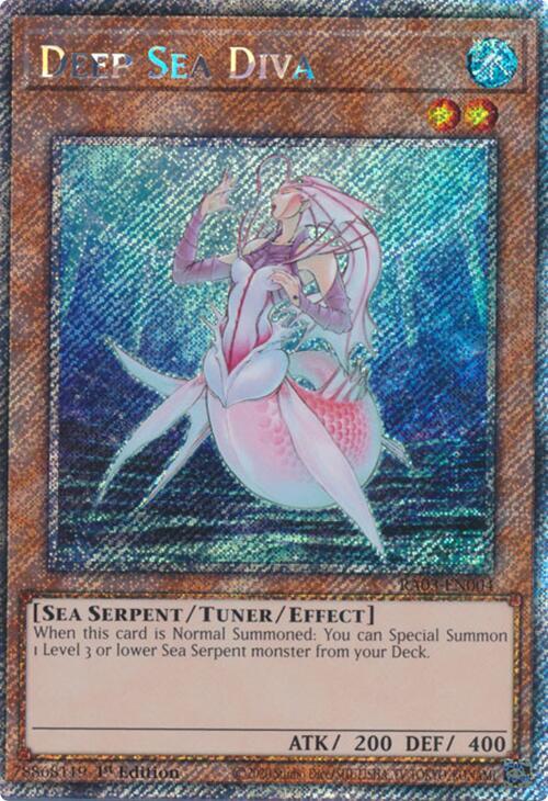 Deep Sea Diva (Platinum Secret Rare) (RA03-EN004) (RA03)