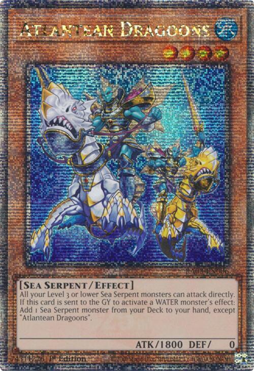 Atlantean Dragoons (Quarter Century Secret Rare) (RA03-EN006) (RA03)