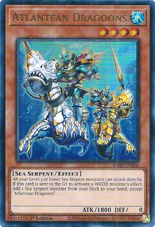 Atlantean Dragoons (UR) (RA03-EN006) (RA03)