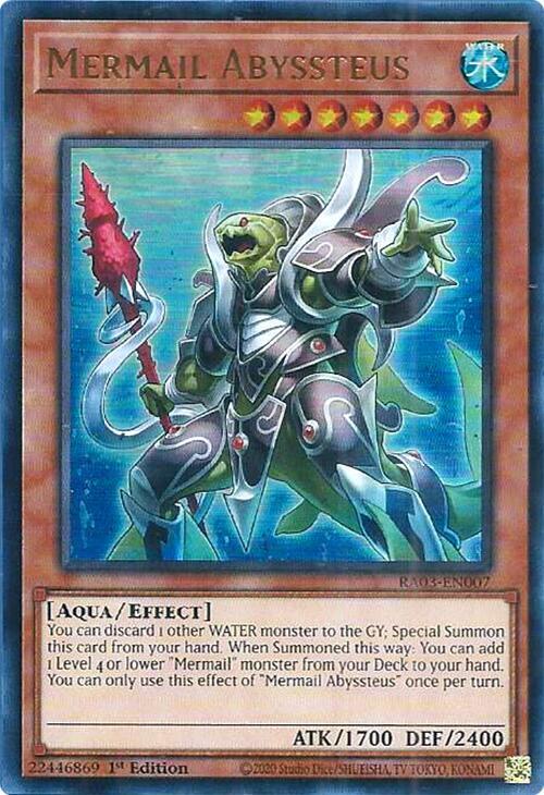 Mermail Abyssteus (UR) (RA03-EN007) (RA03)