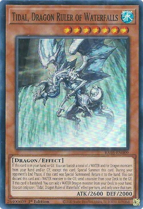 Tidal, Dragon Ruler of Waterfalls (RA03-EN009) (RA03)