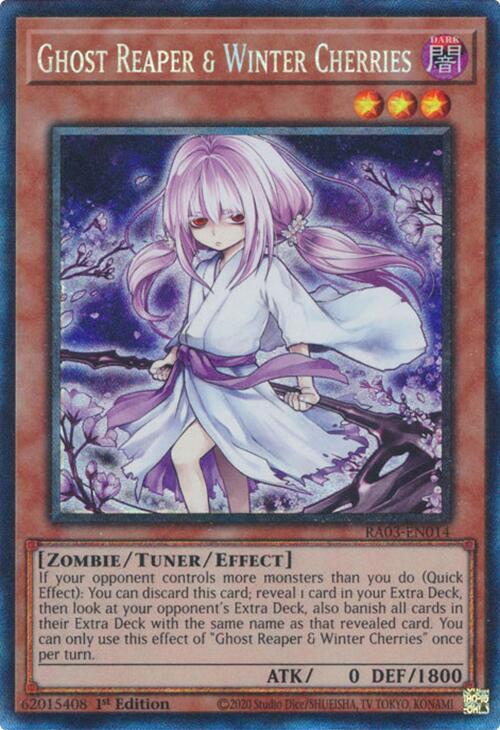 Ghost Reaper & Winter Cherries (Alternate Art) (PCR) (RA03-EN014) (RA03)