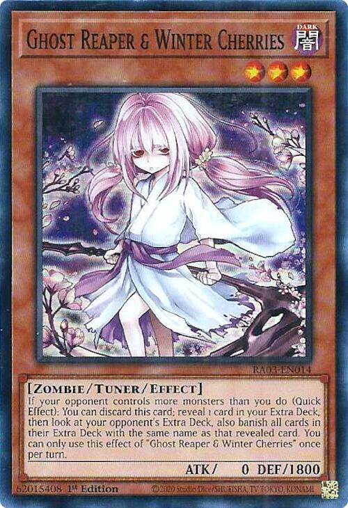 Ghost Reaper & Winter Cherries (Alternate Art) (RA03-EN014) (RA03)