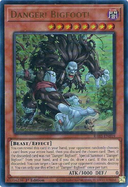 Danger! Bigfoot! (UR) (RA03-EN019) (RA03)