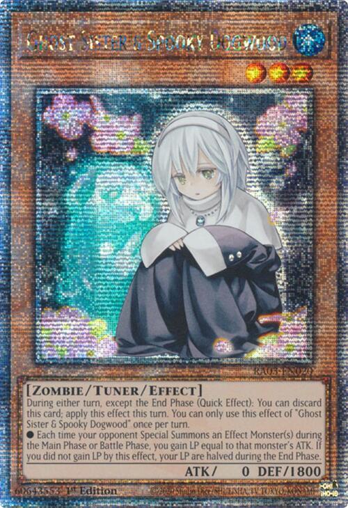 Ghost Sister & Spooky Dogwood (Quarter Century Secret Rare) (RA03-EN020) (RA03)