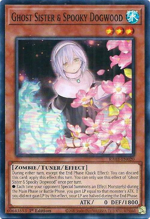 Ghost Sister & Spooky Dogwood (Alternate Art) (RA03-EN020) (RA03)
