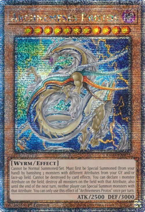 Archnemeses Protos (Quarter Century Secret Rare) (RA03-EN023) (RA03)