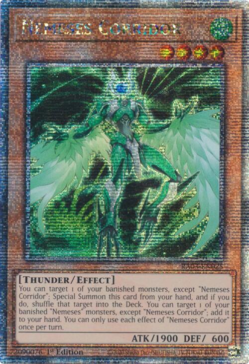 Nemeses Corridor (Quarter Century Secret Rare) (RA03-EN025) (RA03)
