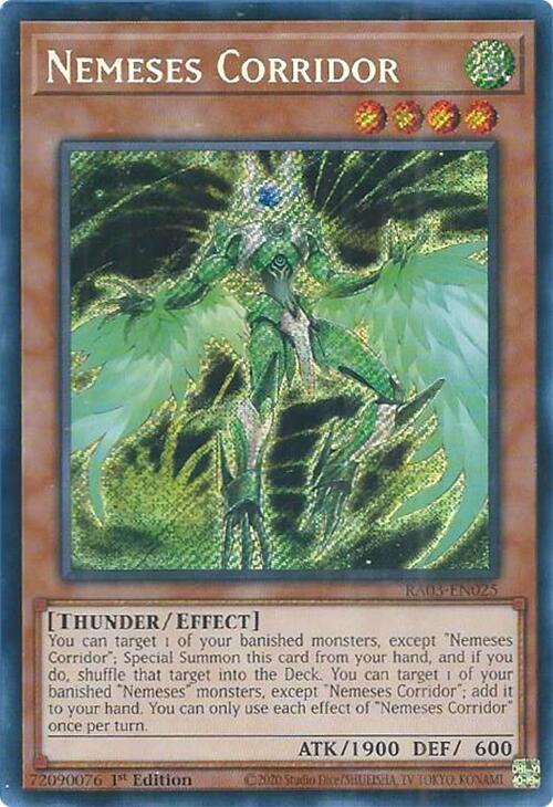 Nemeses Corridor (Secret Rare) (RA03-EN025) (RA03)