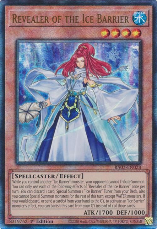 Revealer of the Ice Barrier (PUR) (RA03-EN028) (RA03)