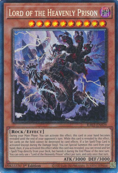 Lord of the Heavenly Prison (PCR) (RA03-EN029) (RA03)