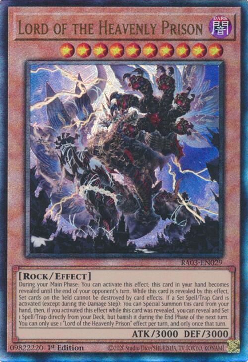 Lord of the Heavenly Prison (PUR) (RA03-EN029) (RA03)