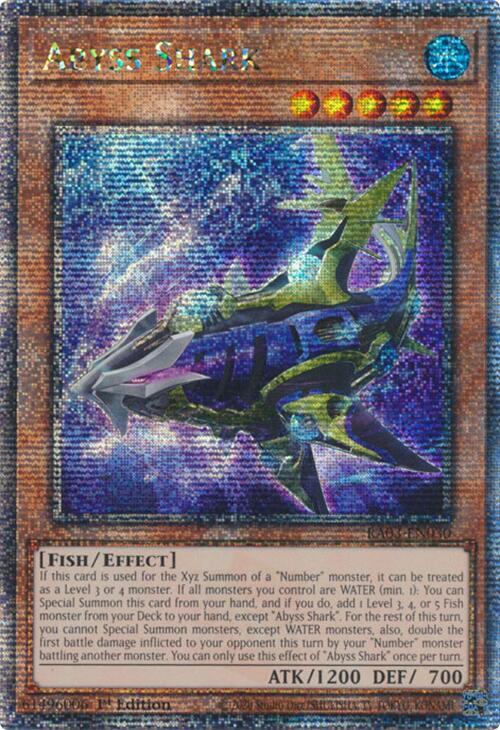 Abyss Shark (Quarter Century Secret Rare) (RA03-EN030) (RA03)