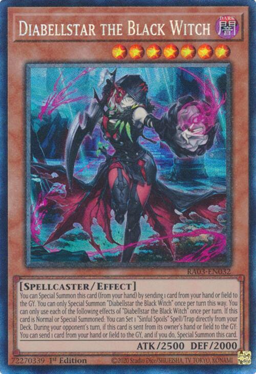 Diabellstar the Black Witch (PCR) (RA03-EN032) (RA03)