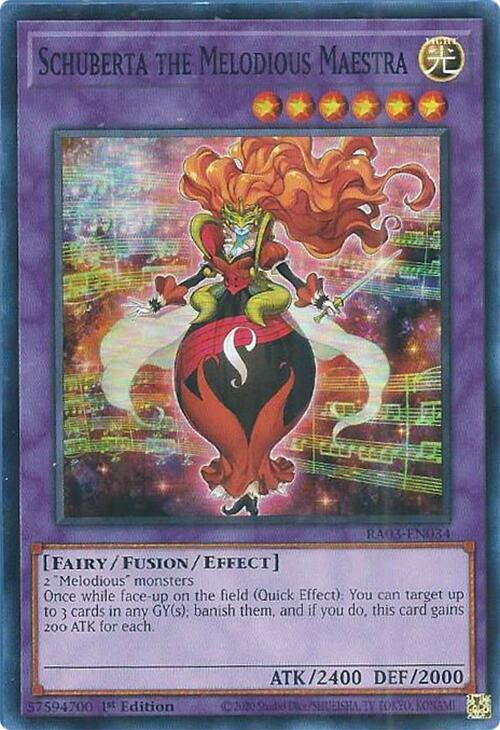 Schuberta the Melodious Maestra (RA03-EN034) (RA03)