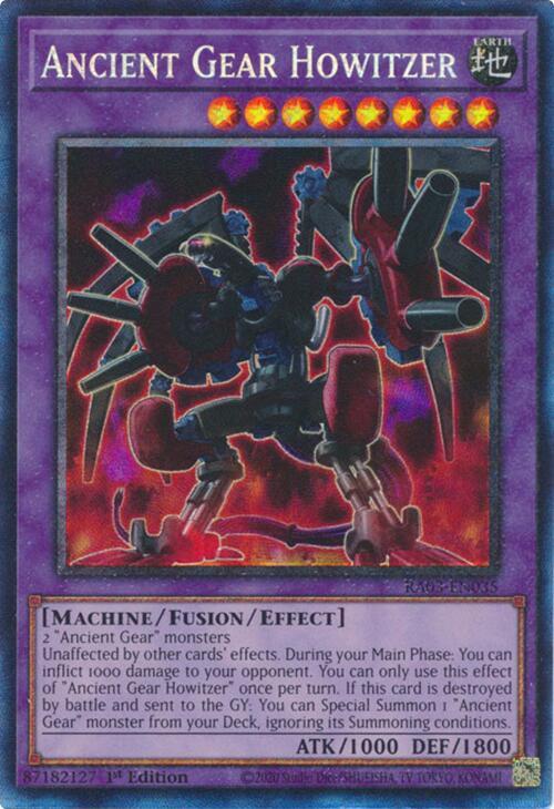 Ancient Gear Howitzer (PCR) (RA03-EN035) (RA03)