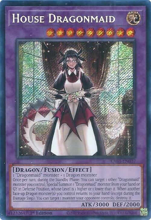 House Dragonmaid (Secret Rare) (RA03-EN037) (RA03)