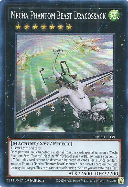 Mecha Phantom Beast Dracossack (RA03-EN039) (RA03)