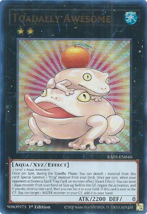 Toadally Awesome (UR) (RA03-EN040) (RA03)