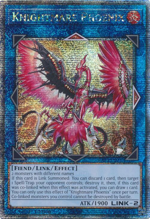 Knightmare Phoenix (Quarter Century Secret Rare) (RA03-EN042) (RA03)