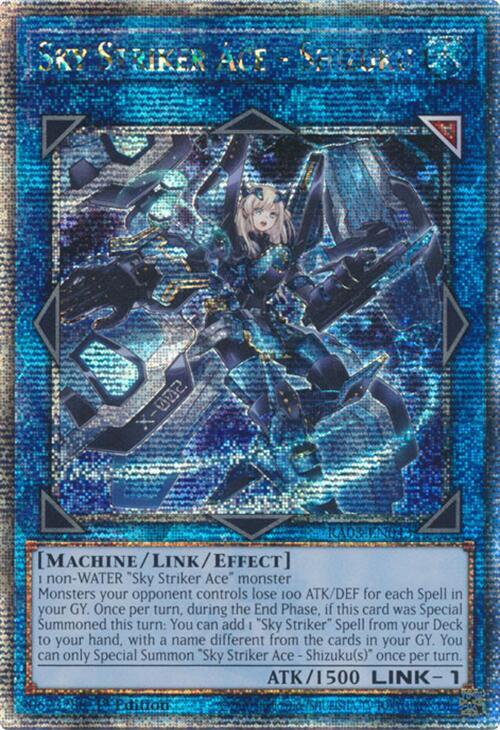 Sky Striker Ace - Shizuku (Quarter Century Secret Rare) (RA03-EN043) (RA03)