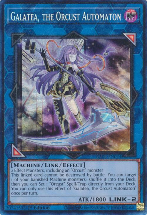 Galatea, the Orcust Automaton (PCR) (RA03-EN044) (RA03)