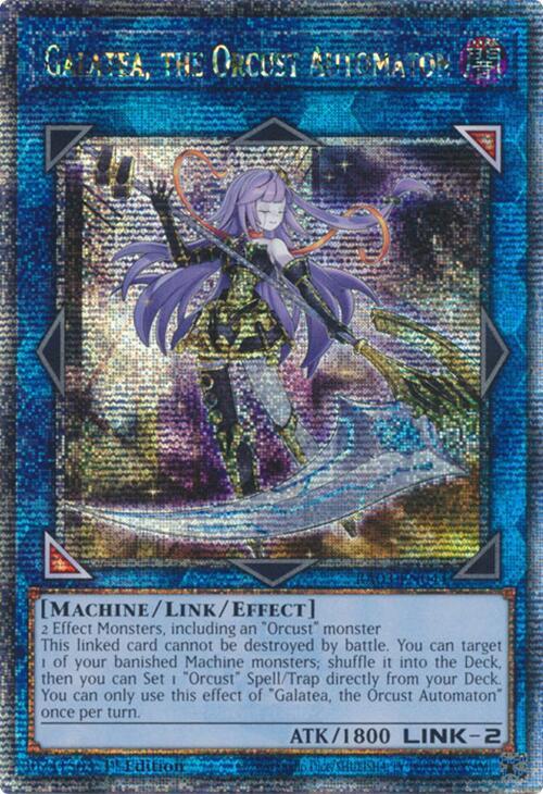 Galatea, the Orcust Automaton (Quarter Century Secret Rare) (RA03-EN044) (RA03)