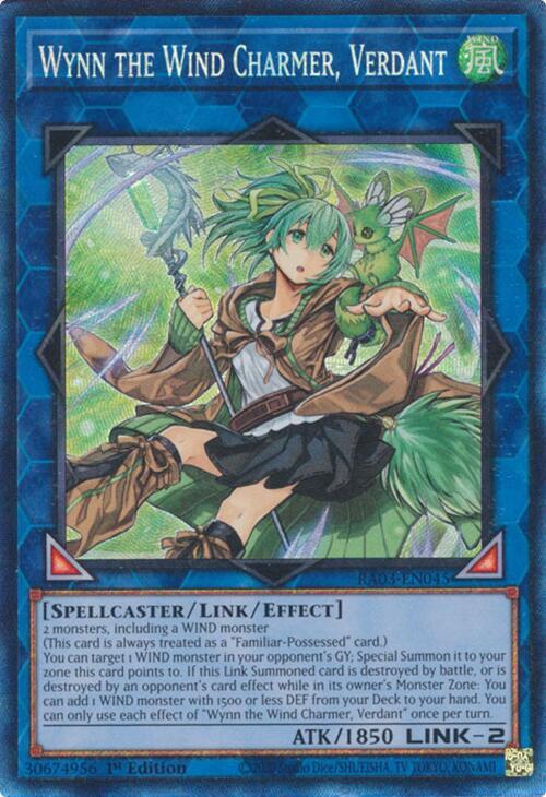 Wynn the Wind Charmer, Verdant (PCR) (RA03-EN045) (RA03)