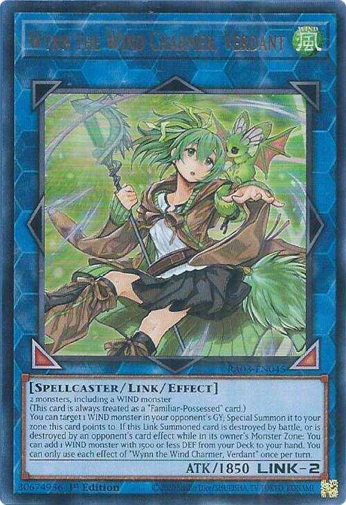 Wynn the Wind Charmer, Verdant (UR) (RA03-EN045) (RA03)