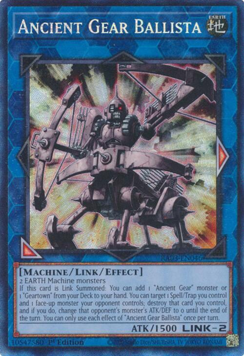 Ancient Gear Ballista (PCR) (RA03-EN046) (RA03)