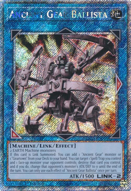 Ancient Gear Ballista (Platinum Secret Rare) (RA03-EN046) (RA03)